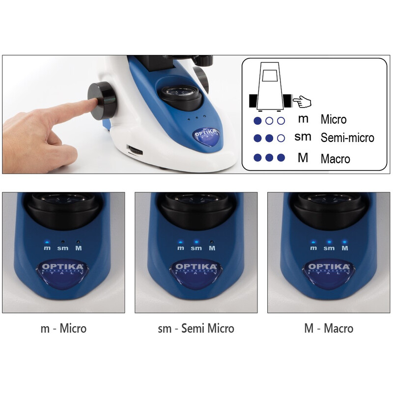 Optika Microscope , Mikrokskop, B-190TBPL+, digital, 5 MP, USB, 30 fps, 40-1000X, PLAN