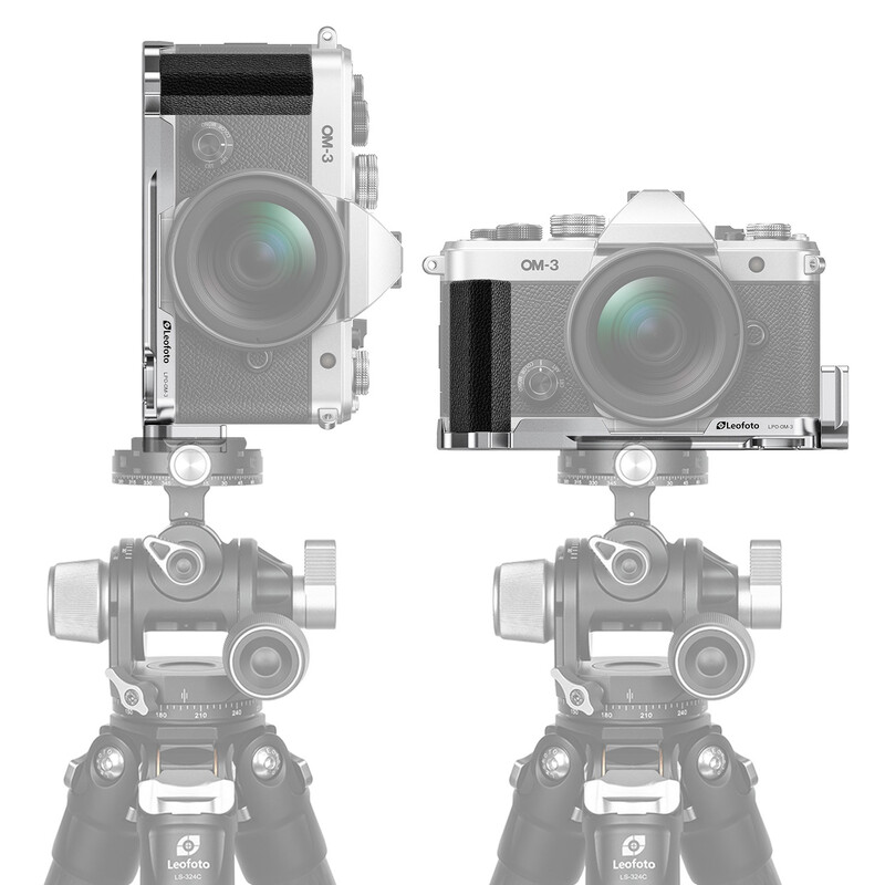 Leofoto L-bracket LPO-OM-3 for OM system OM-3