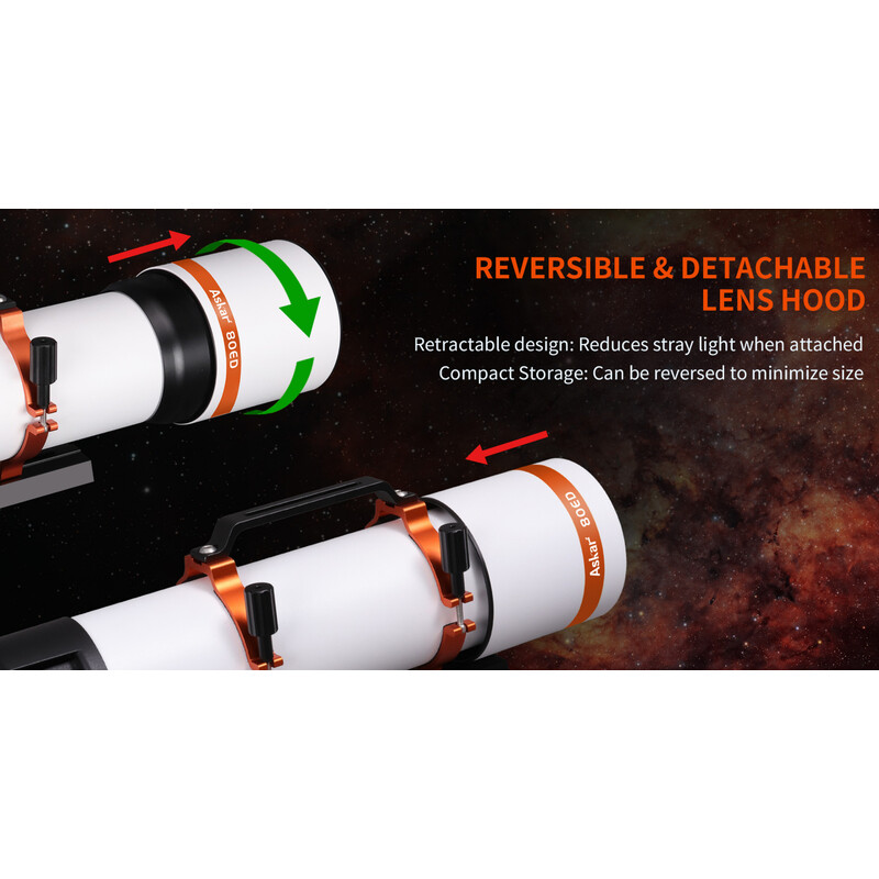 Askar Apochromatische refractor AP 80/560 F7 80ED