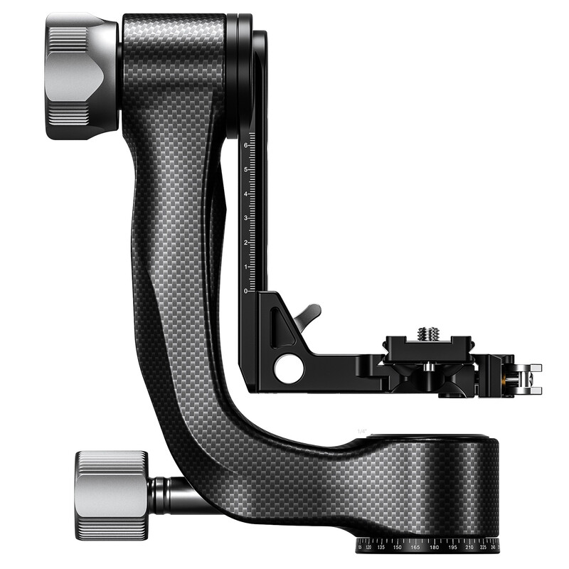 Leofoto 2-way-panheads PG-3L Carbon-Gimbal