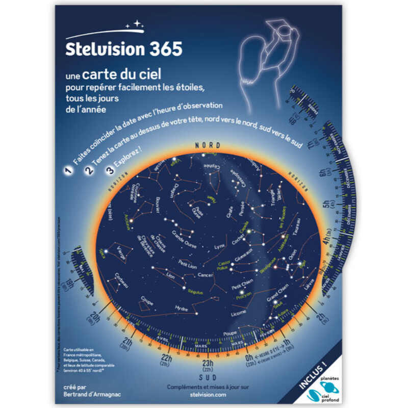 Stelvision Carta Stellare 365