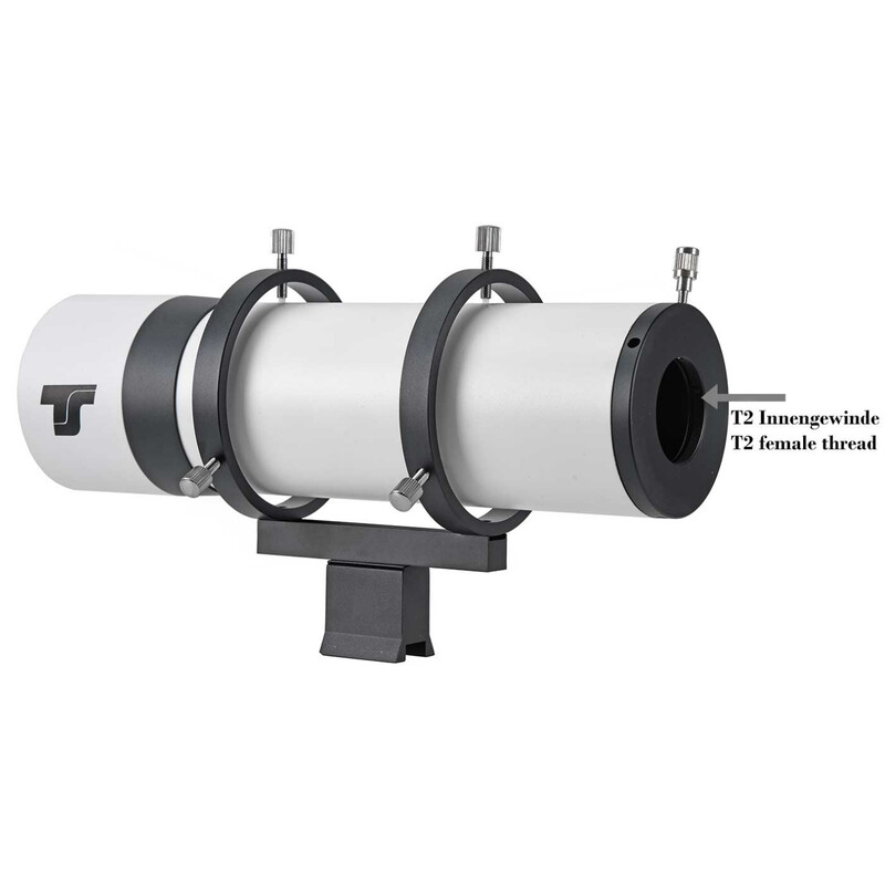 TS Optics Telescopio visor 80mm 90° 1,25" T2