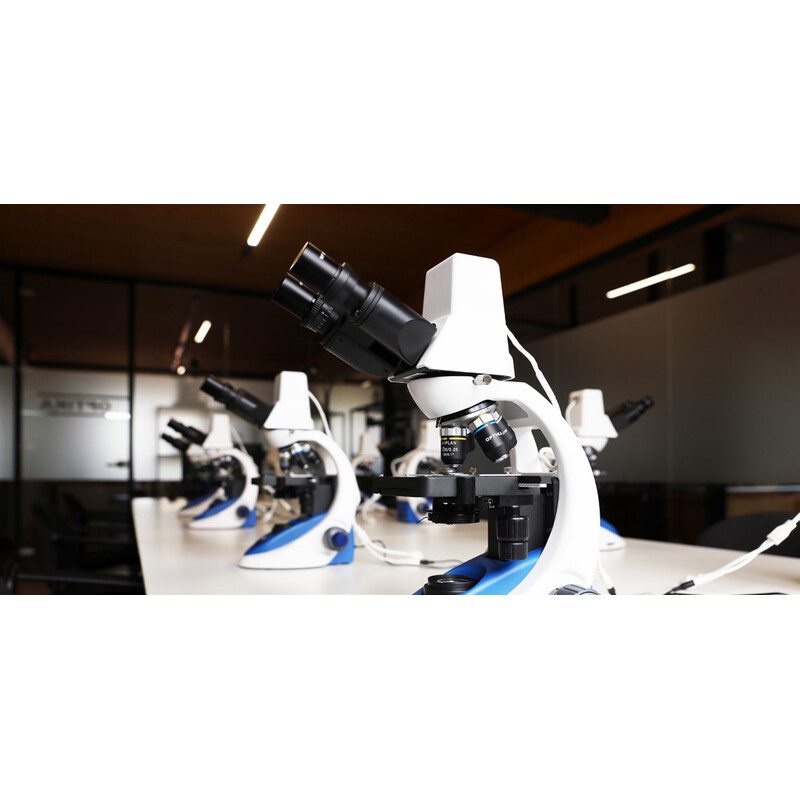 Optika Microscope -WI-LEARN Package 1 Teacher + 8 Student Stations