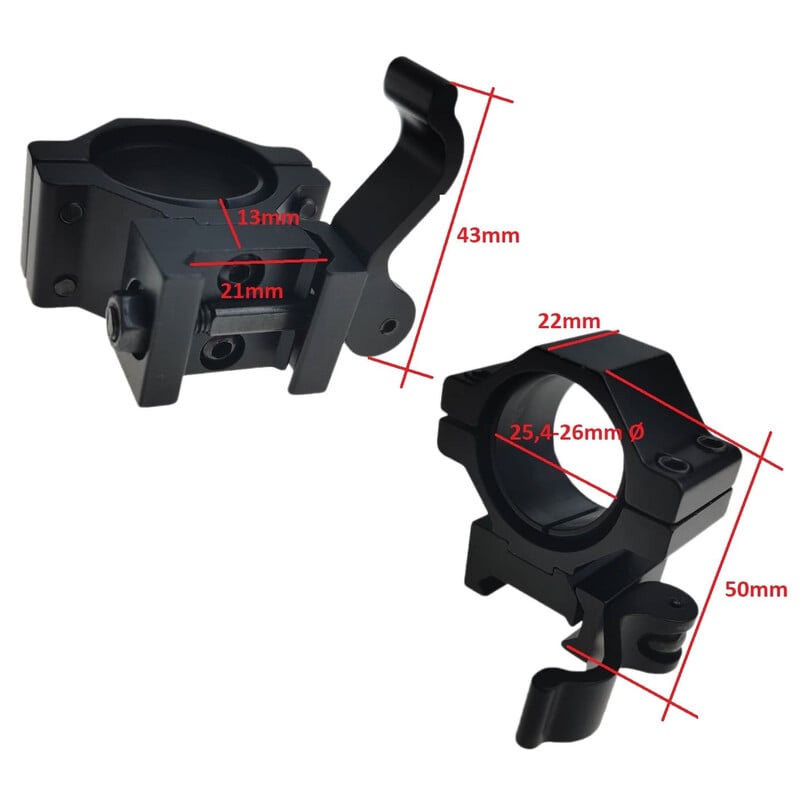 Maximtac Picatinny lamp mount