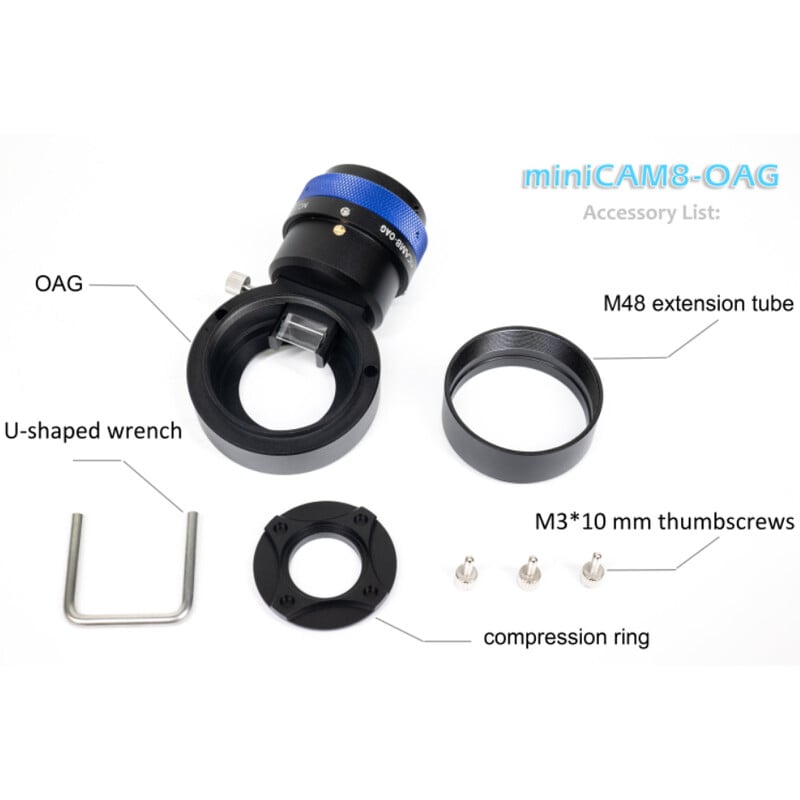 QHY Guía fuera de eje miniCAM8