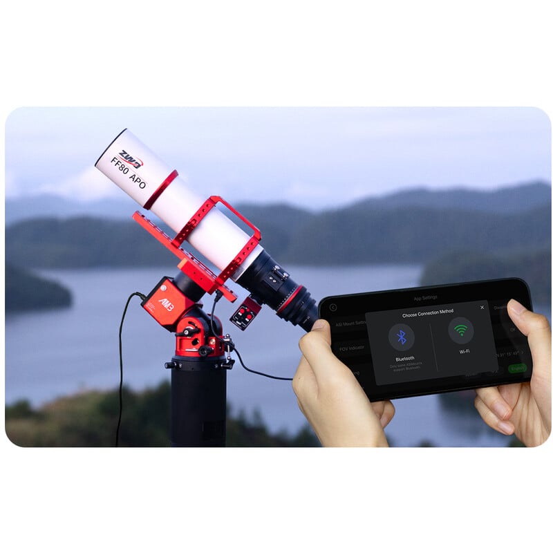 ZWO Montura AM3N Harmonic Equatorial Tripod TC40
