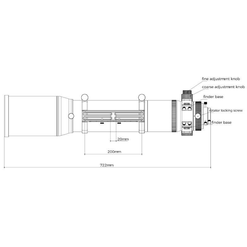 Askar Rifrattore Apocromatico AP 120/840 Triplet OTA