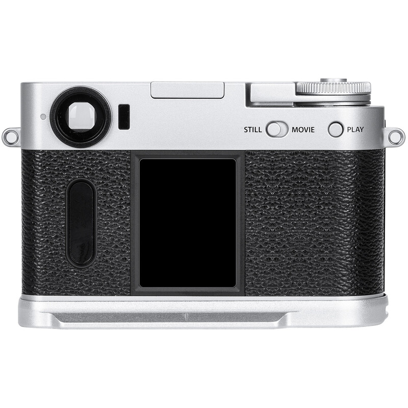 Leofoto LPF-X half camera grip for Fuji X half silver