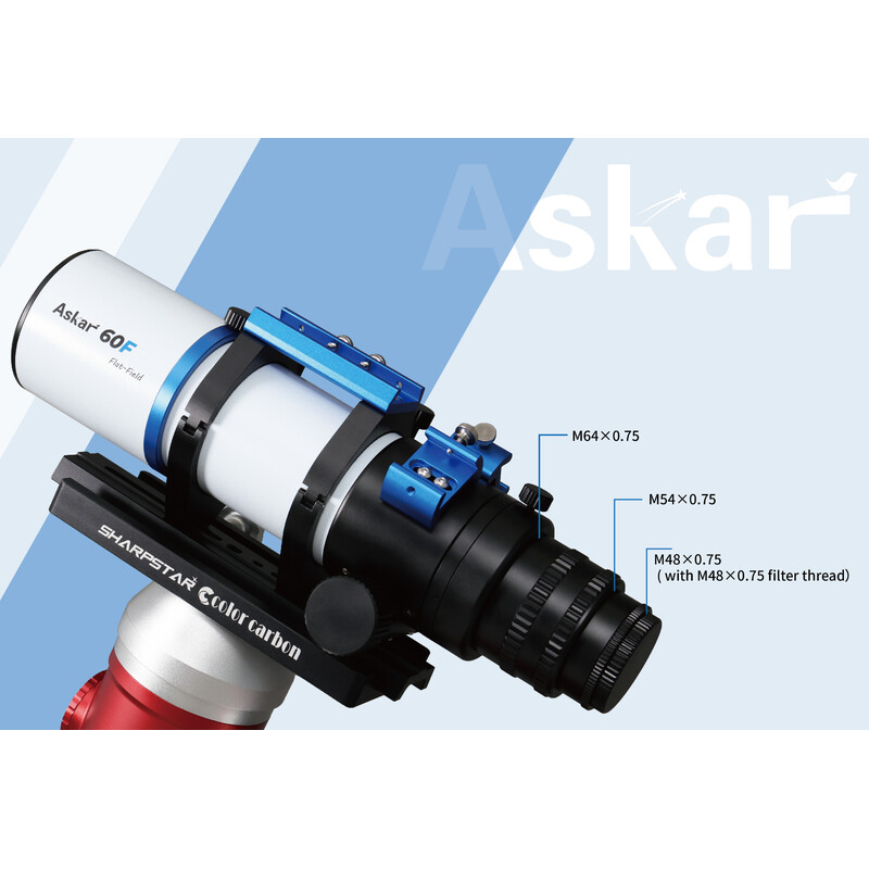 Askar Apochromatische refractor AP 60/408 60F Flatfield