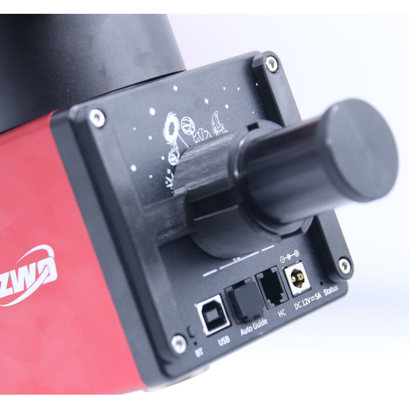Astroprints Adapters voor iPolar op ZWO-AM3-montering