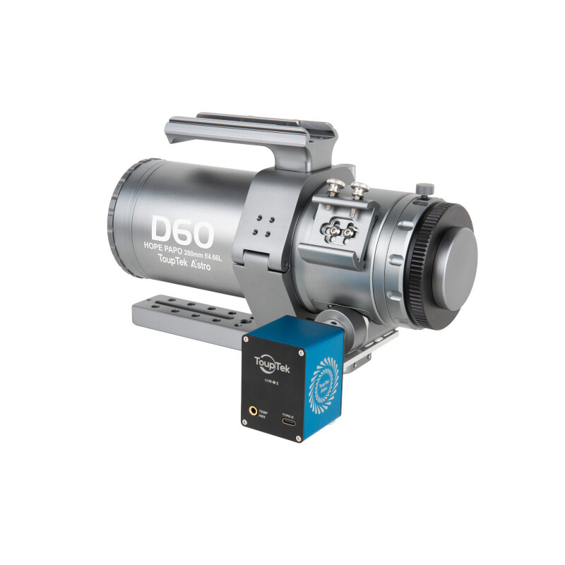 ToupTek Refractor apocromático HOPE D60 60/280 Tilter
