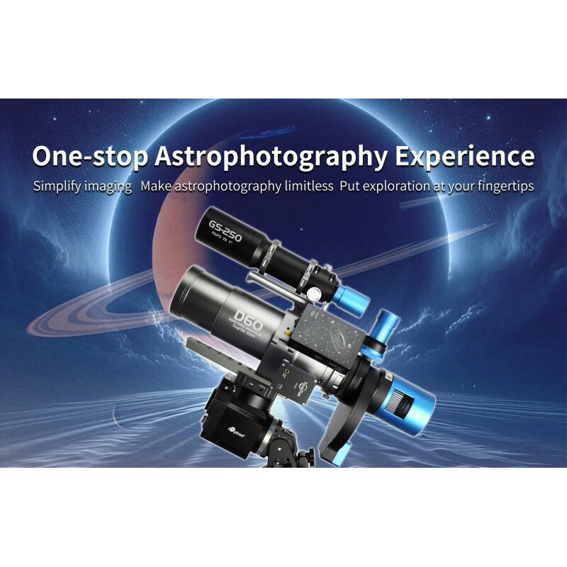 ToupTek Apochromatic refractor HOPE D60 60/280 Tilter