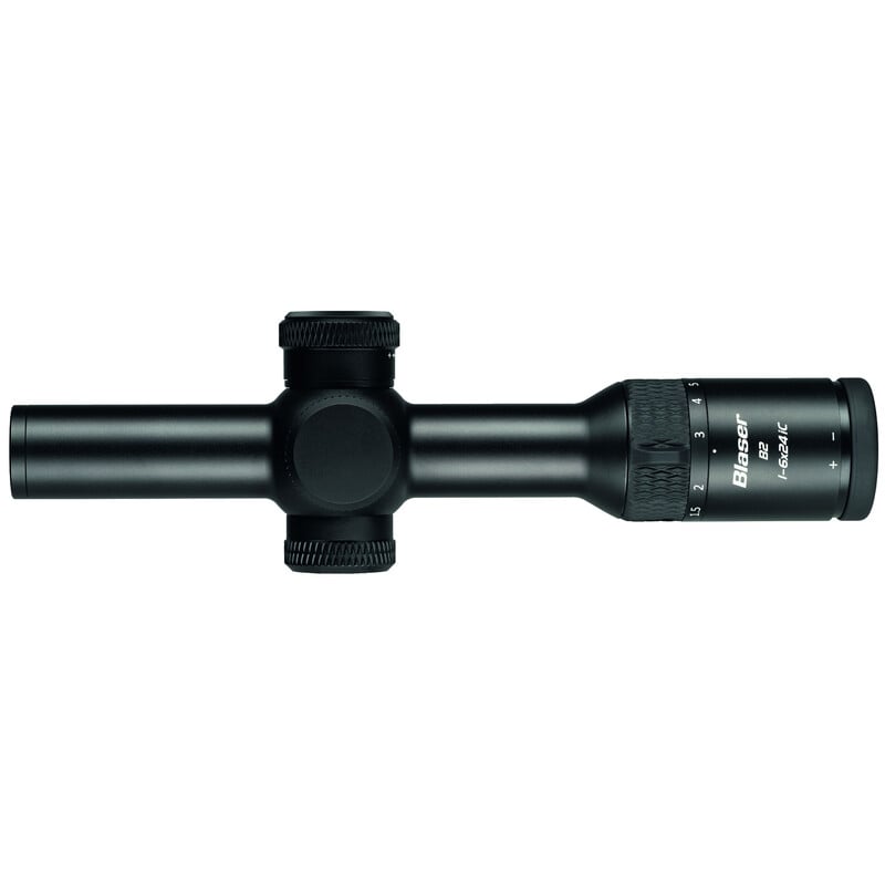 Blaser Mira telescópica B2 1-6x24 iC, Rail