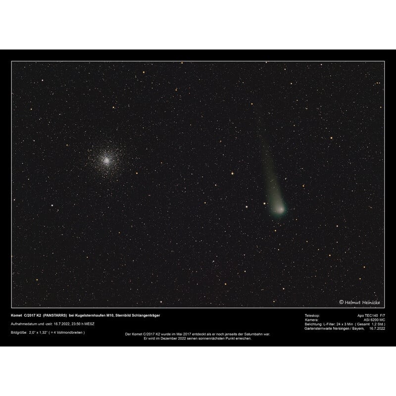 TEC Refractor apocromático Apochromatischer Refraktor AP 140/980 f/7 140FL