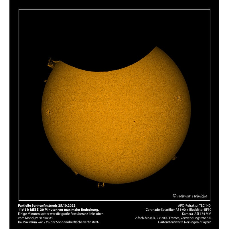 TEC Apochromatische refractor AP 140/980 f/7 140FL