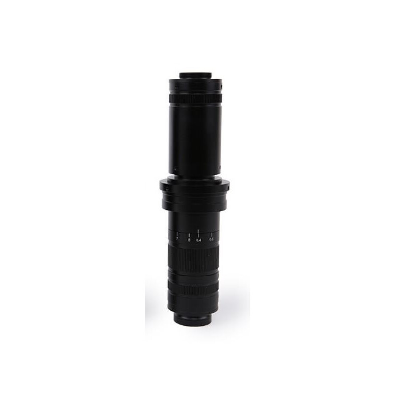 ToupTek Microscope zoom objective set TZM0880D, zoom 0.8-8x, 1x c-mount, incl. polarization ring light
