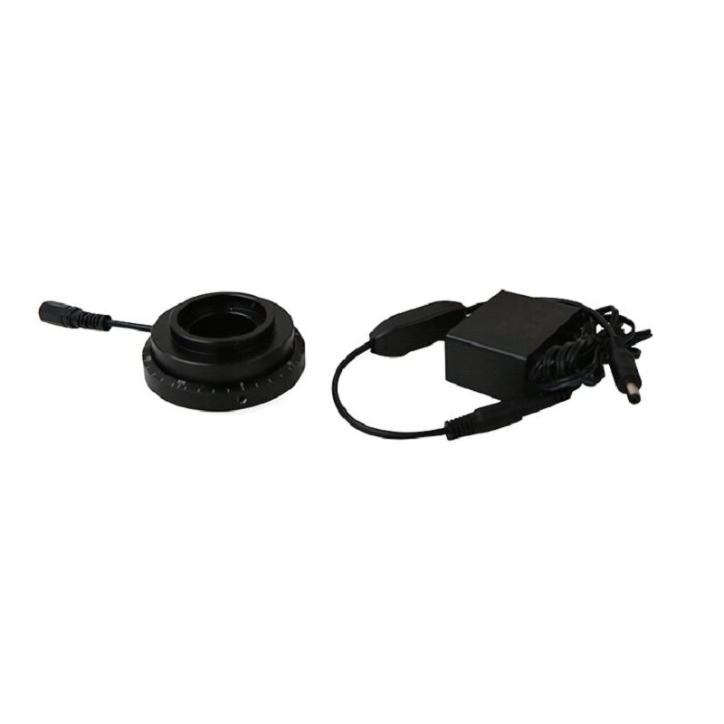 ToupTek Microscopio Set di obiettivi zoom TZM0880D, zoom 0,8-8x, 1x attacco c-mount, incl. luce anulare polarizzata