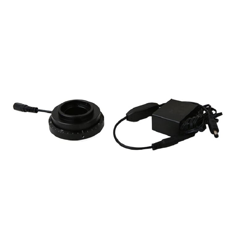 ToupTek Microscopio Zoom-Objektiv Set TZM0880D, Zoom 0.8-8x, 1x C-mount, inkl. Polarisations-Ringlicht