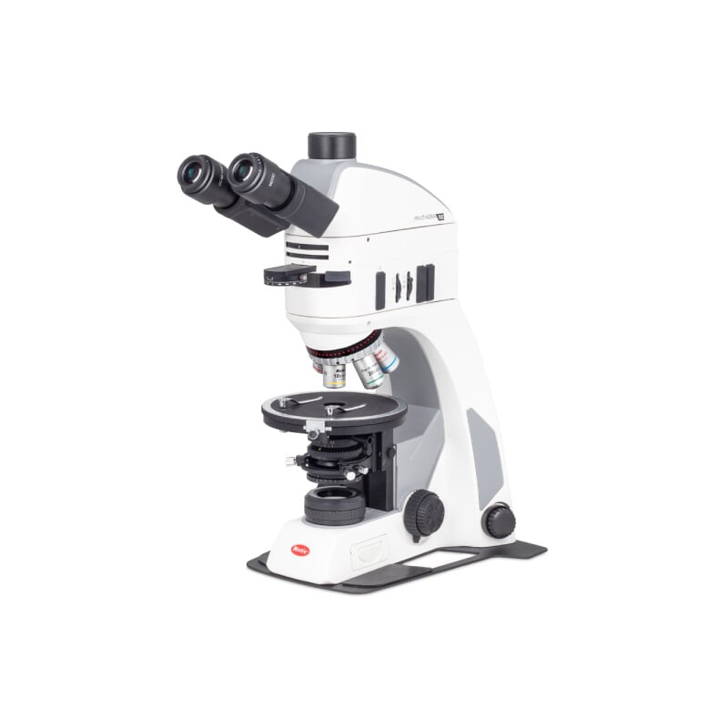 Motic microscoop Panthera TEC POL Epi, trino, infinity, plan, achro, 50x-400x, 10x/20 mm, halogeen/LED