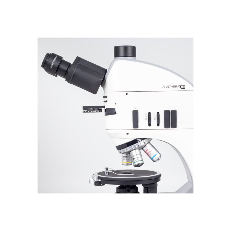 Motic microscoop Panthera TEC POL Epi, trino, infinity, plan, achro, 50x-400x, 10x/20 mm, halogeen/LED