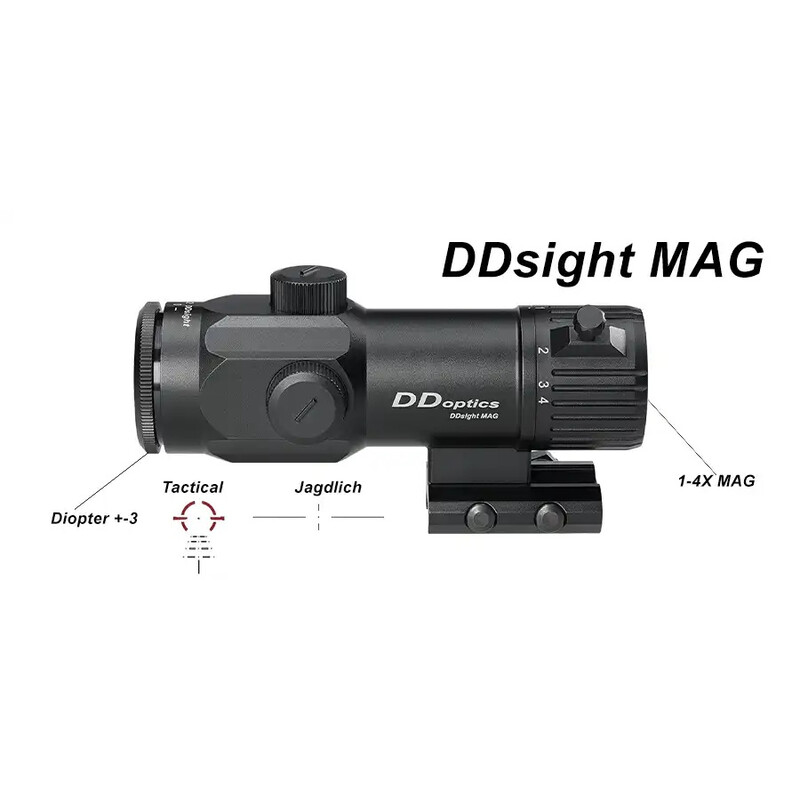 DDoptics Riflescope DDsight MAG 1-4x22 Tactical