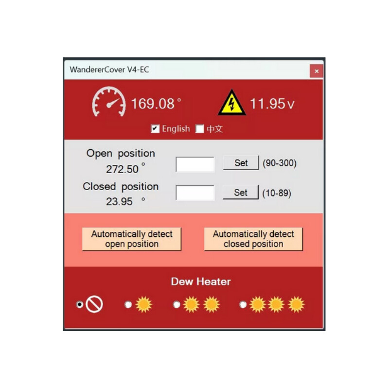 Wanderer Astro Flat field mask 125mm V4 Pro