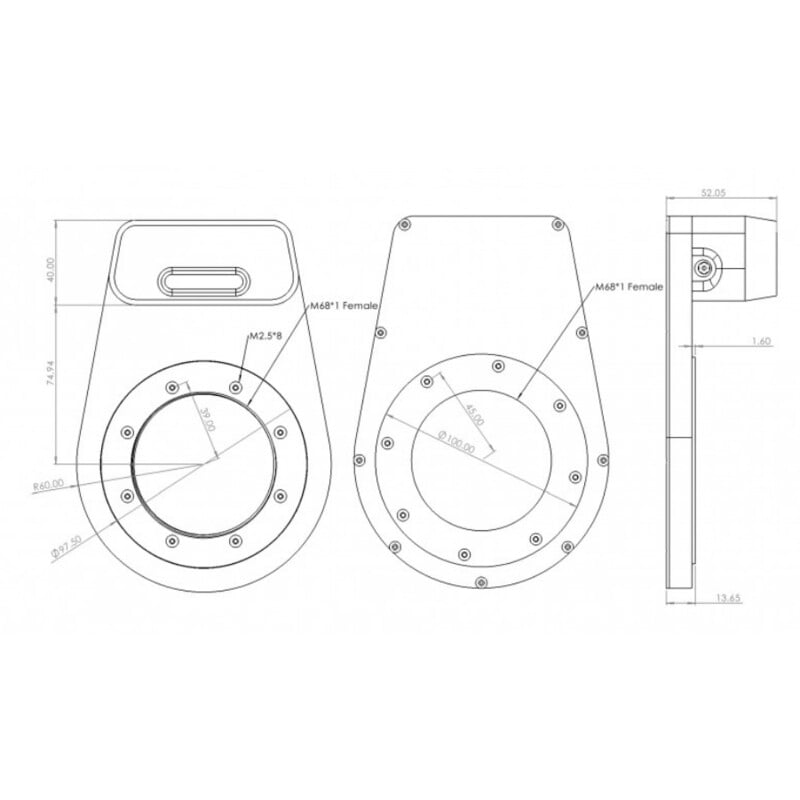 Wanderer Astro Field Rotator Lite V2 M68