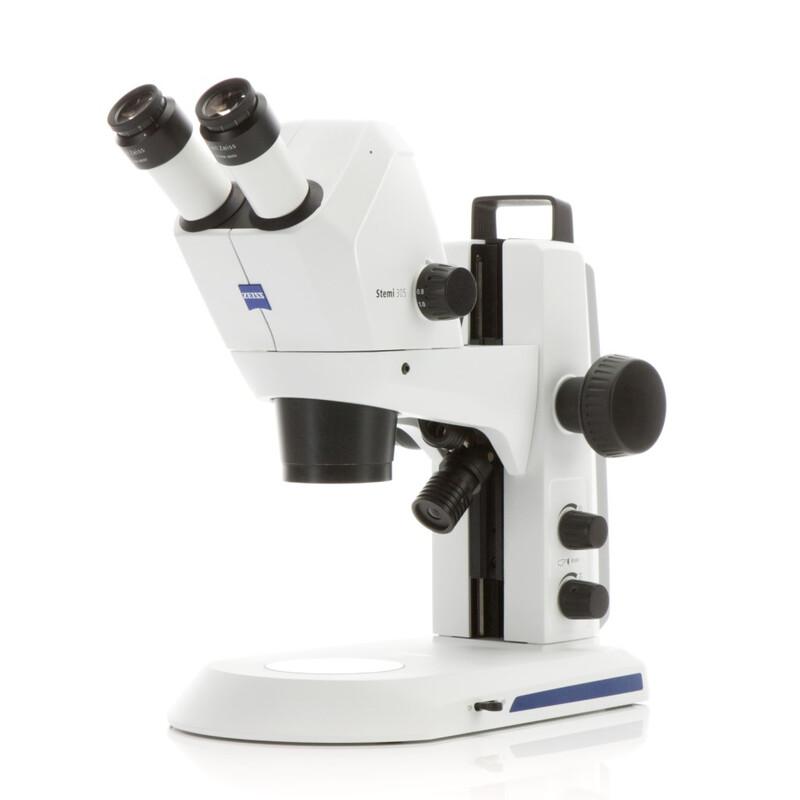 ZEISS Stereo zoom microscoop Stemi 305 cam W, K EDU, bino, Greenough, w.d. 110 mm, 10x/23, 8-40x, spot K LED, 4 MP, wifi