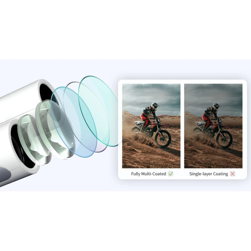 ZWO Binoculares Seestar VisionX 8x24