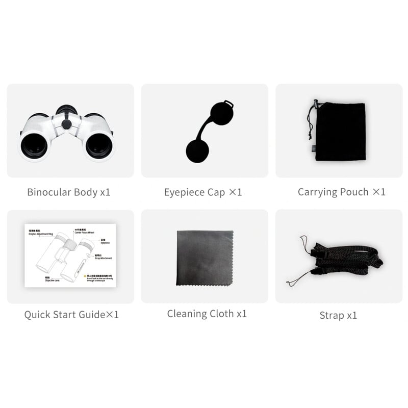 ZWO Binoculars Seestar VisionX 8x24