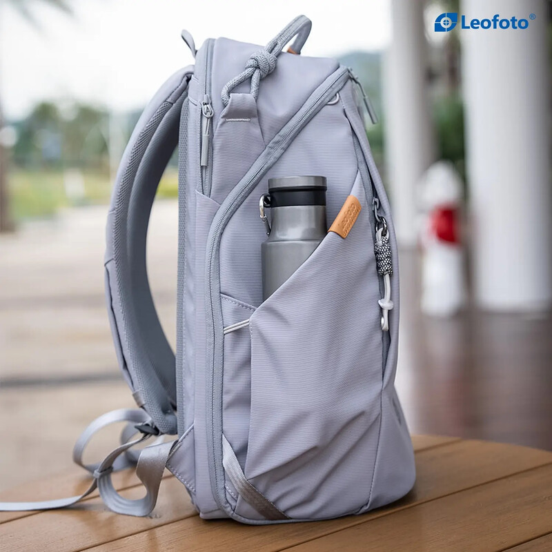 Leofoto Daily Lite Backpack 17L Morning Mist Grey (Bag + Cube)