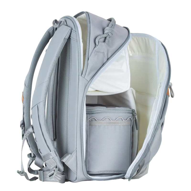Leofoto Daily Lite Backpack 17L Morning Mist Grey (Bag + Cube)