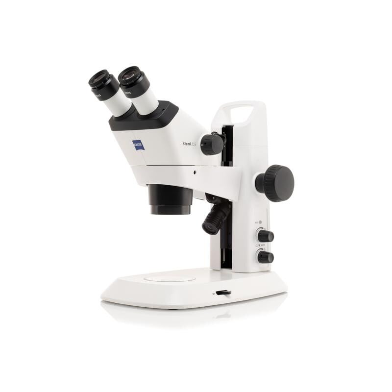 ZEISS Microscopio stereo zoom Stemi 355, C Edu, trino, w.d. 110 mm, 10x/23, 5,5:1 , 7,2x-40x, AL/DL, Spot C LED