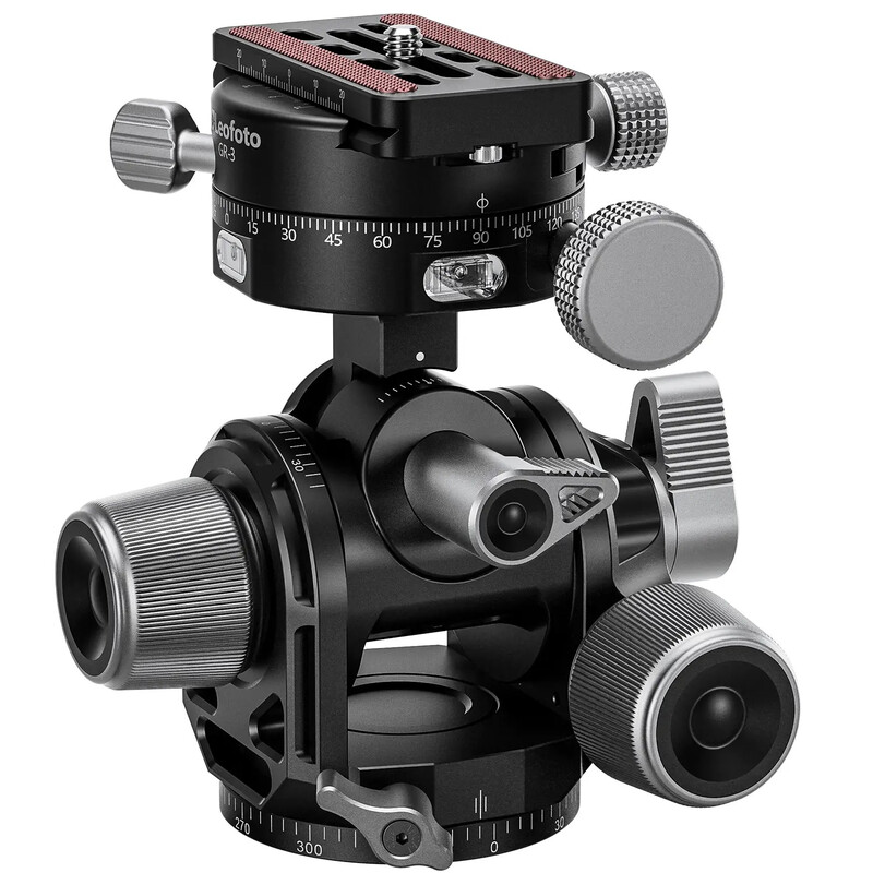 Leofoto Geared tripod head G4 PROM