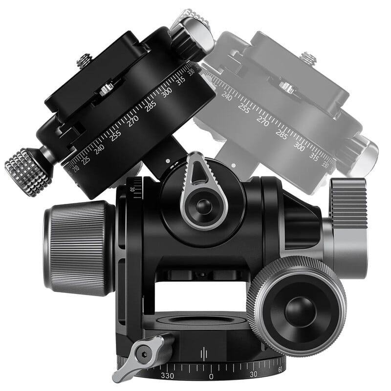 Leofoto Geared tripod head G4 PROM