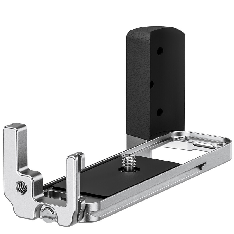 Leofoto L-bracket LPF-X-E5 suitable for Fujifilm X-E5 silver