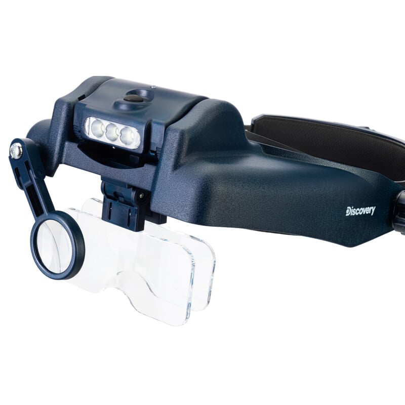 Discovery Magnifying glass Crafts DHR 20 1/1.5/2/2.5/3.5/8x 100x43 LED