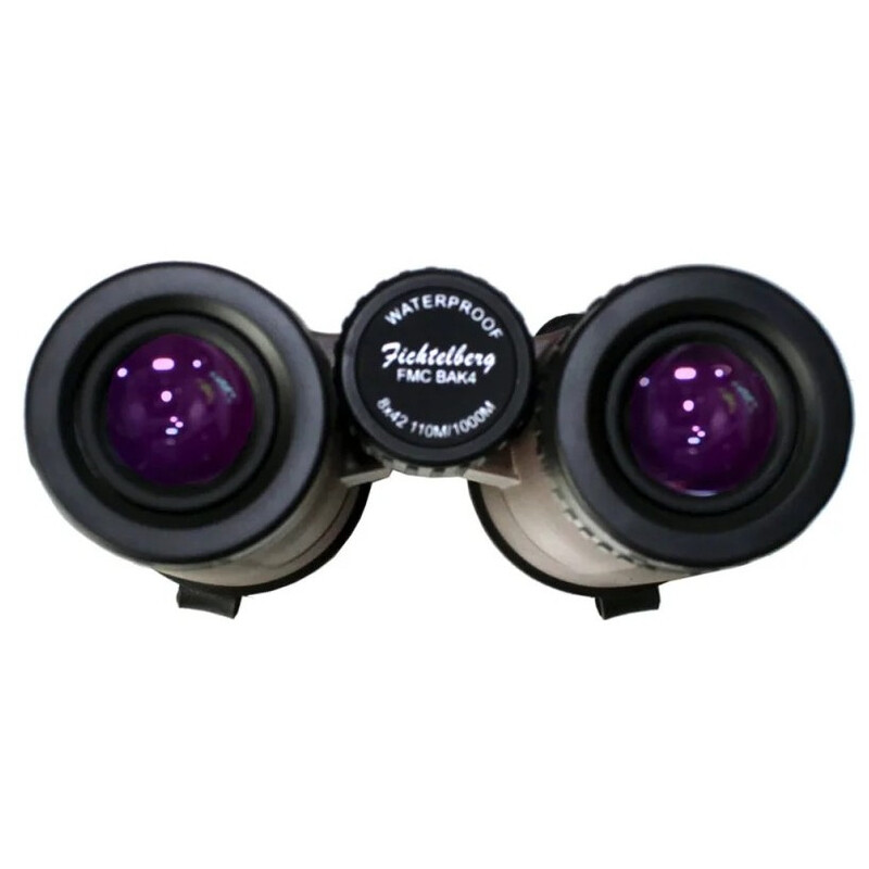 Professor Optiken Binoculars Fichtelberg 8x42 brown