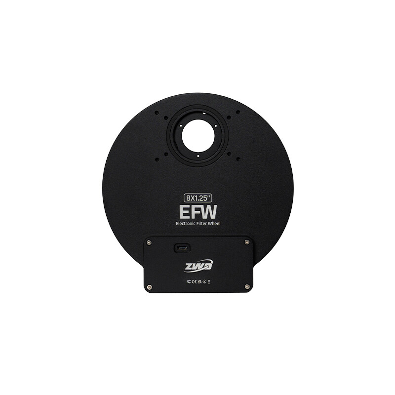 ZWO Rueda de filtros EFW 8x 1,25"
