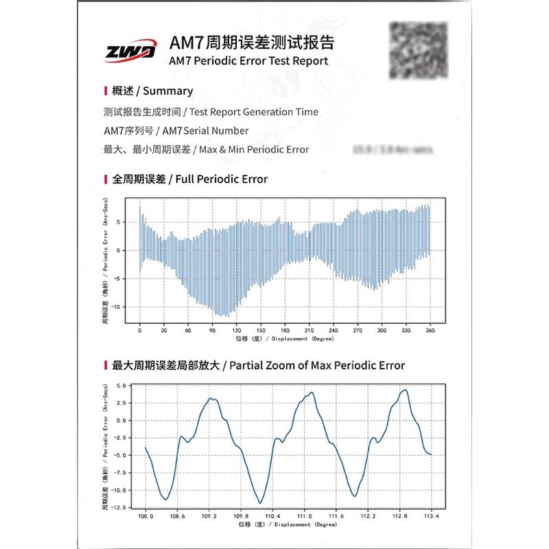 ZWO Montura AM7 Harmonic Equatorial