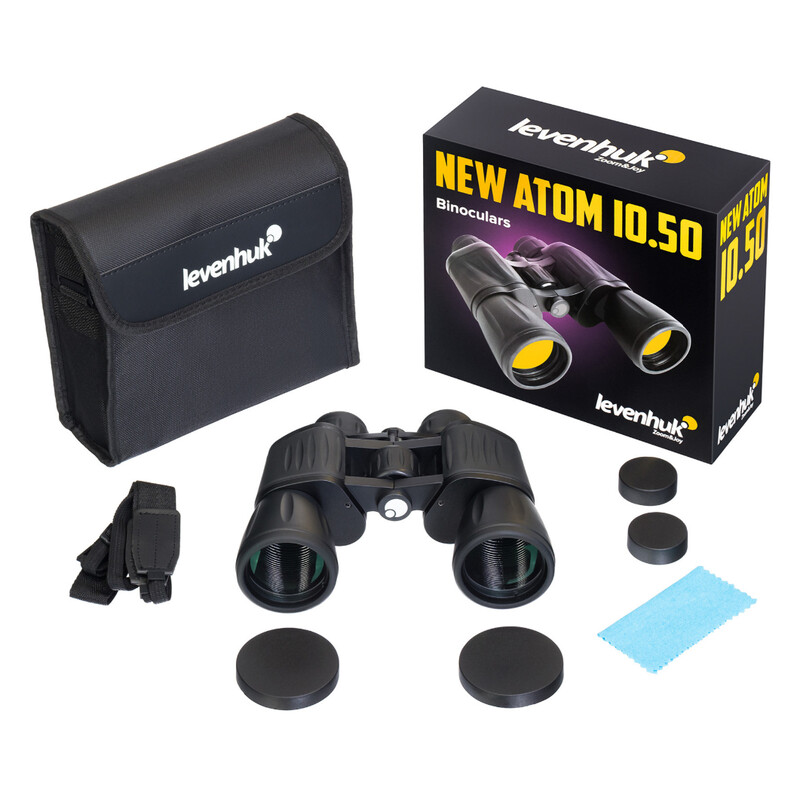 Levenhuk Binoculars New Atom 10x50