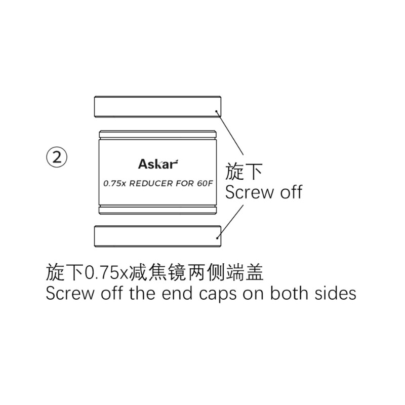 Askar Riduttore 0,75x 60F