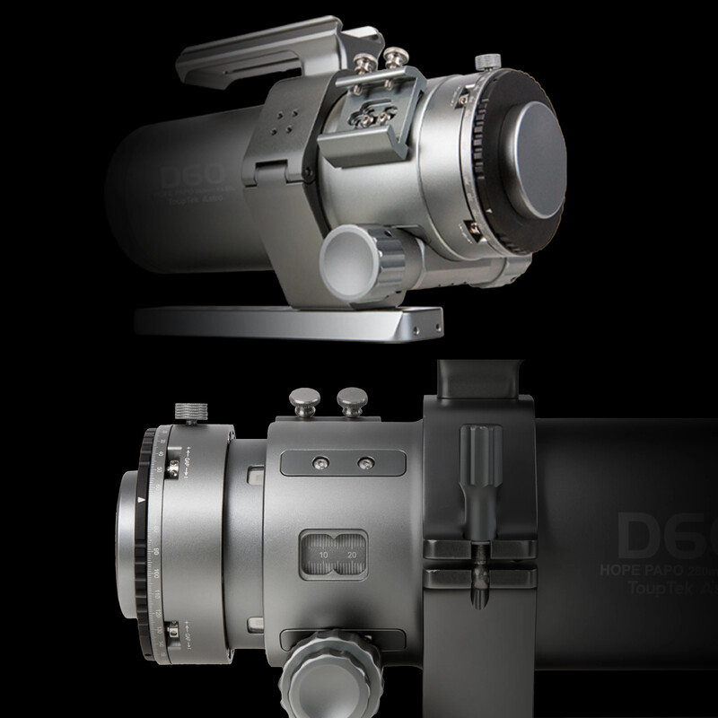 ToupTek Apochromatische refractor HOPE D60 60/280 kantelmechanisme