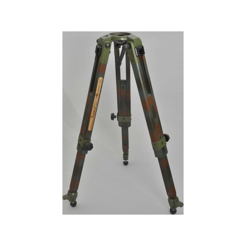 Berlebach Wooden tripod UNIVERSITY OF camouflage stand 75mm