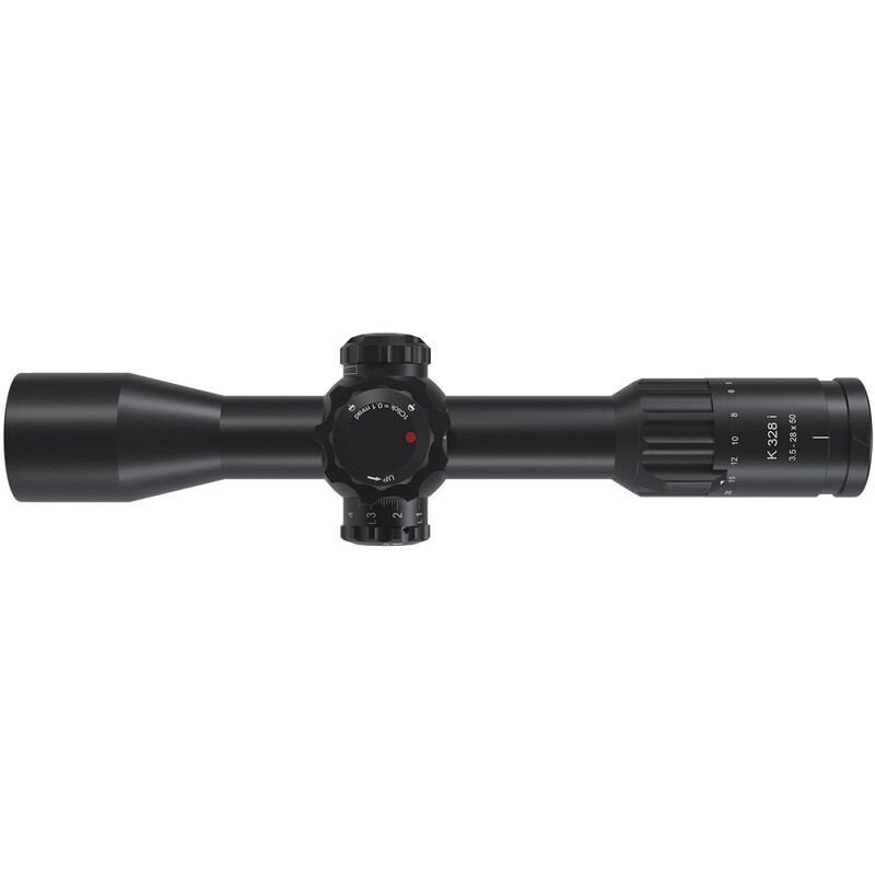 Kahles Mira telescópica K328i 3,5-28x50, MSR2/Ki, ccw, izquierda, Refined