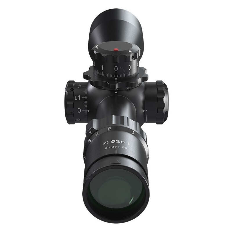 Kahles Mira telescópica K525i 5-25x56, SKMR, ccw, izquierda, Refined