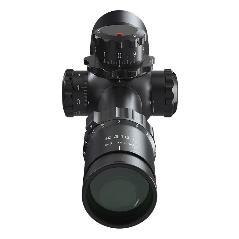 Kahles Mira telescópica K318i 3,5-18x50, MSR2/Ki, ccw, links, Refined