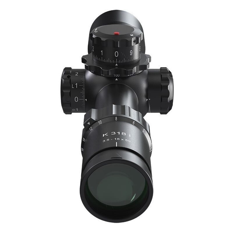 Kahles Riflescope K318i 3.5-18x50, MSR2/Ki, ccw, left, Refined