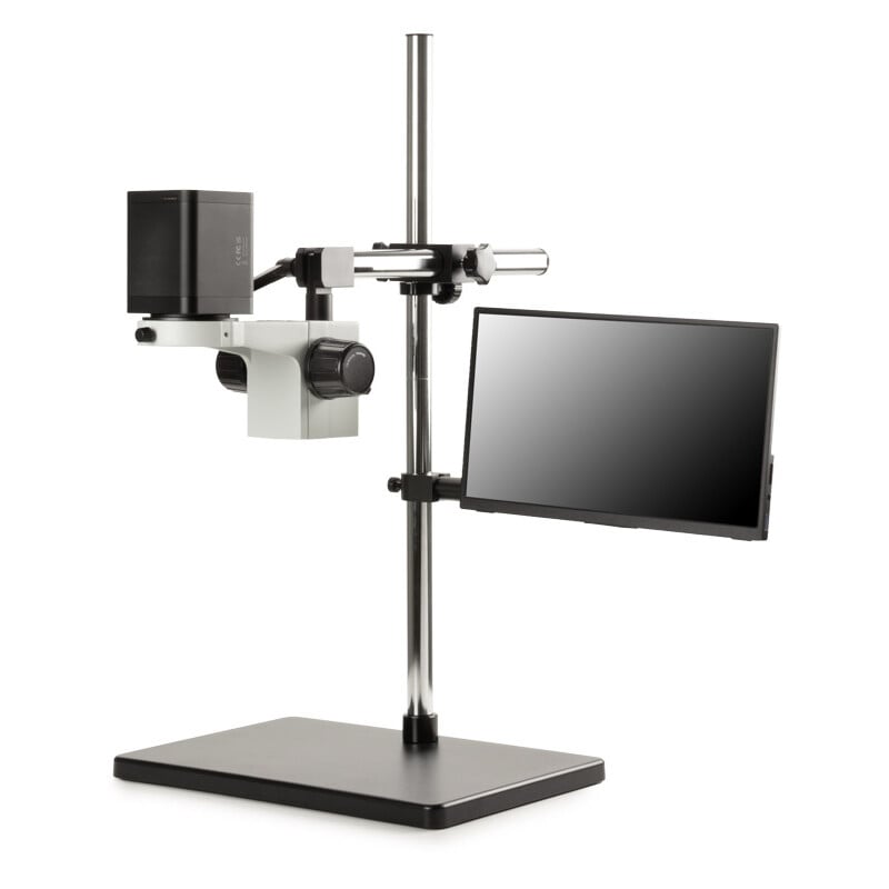 Euromex Microscope MacroZoom MZ.4702-HDS, 18x, 4K UHD, Autofokus, 1/2.8", 8,3 MP, HDMI, USB, Wi-Fi, 11"