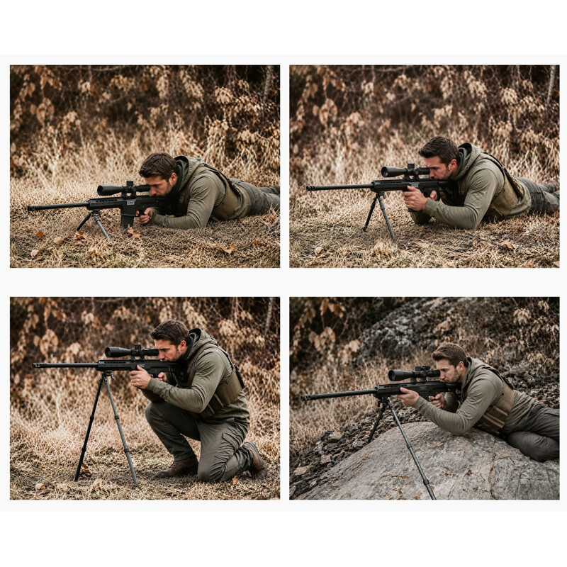 Leofoto BIP-B1 Monopod, Crossed Pattern